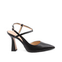 Décolleté slingback con tacco alto