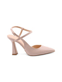 Décolleté slingback con tacco alto