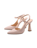 Décolleté slingback con tacco alto