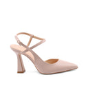 Décolleté slingback con tacco alto