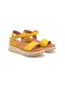 Sandalo platform da donna