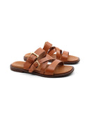 Sandalo in pelle da donna