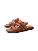 Sandalo in pelle da donna