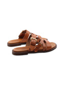 Sandalo in pelle da donna