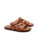 Sandalo in pelle da donna