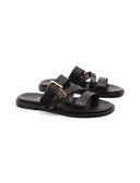 Sandalo in pelle da donna