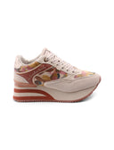 London 423 sneaker zeppa da donna