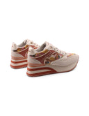 London 423 sneaker zeppa da donna