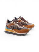 London 433 sneaker zeppa da donna