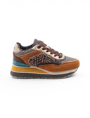London 433 sneaker zeppa da donna