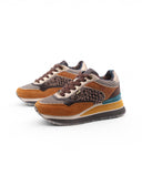 London 433 sneaker zeppa da donna