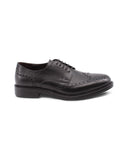 Derby in pelle con dettagli brogue uomo
