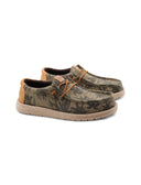 Wally Palm Jute scarpa stringata uomo
