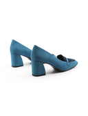Mocassino alto bicolore da donna