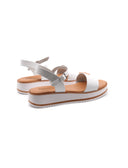 Sandalo made in Italy in vernice bimba