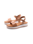 Sandalo made in Italy in vernice bimba