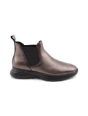 Chelsea in pelle laminata da donna