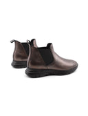 Chelsea in pelle laminata da donna