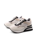 London 423 sneaker zeppa da donna