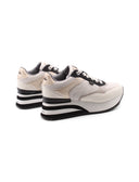 London 423 sneaker zeppa da donna