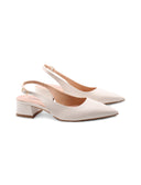 Décolleté slingback made in Italy donna