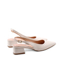 Décolleté slingback made in Italy donna