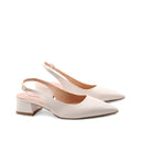 Décolleté slingback made in Italy donna