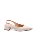 Décolleté slingback made in Italy donna