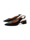 Décolleté slingback made in Italy donna