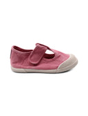 Scarpa primi passi in cotone da bimba