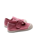 Scarpa primi passi in cotone da bimba