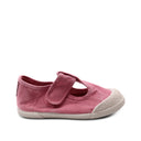 Scarpa primi passi in cotone da bimba