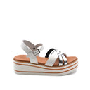 Sandalo bimba in vera pelle