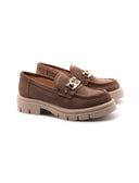 Miranda 718 mocassino chunky in pelle