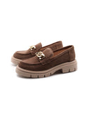 Miranda 718 mocassino chunky in pelle