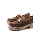Miranda 718 mocassino chunky in pelle