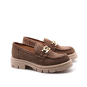 Miranda 718 mocassino chunky in pelle