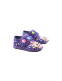 Pantofola primi passi con velcro bimba