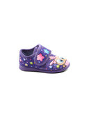 Pantofola primi passi con velcro bimba