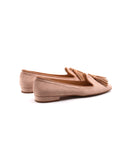 Mocassino elegante donna con nappine