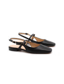 Ballerina slingback made in Italy donna