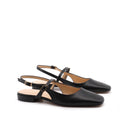 Ballerina slingback made in Italy donna