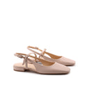 Ballerina slingback made in Italy donna