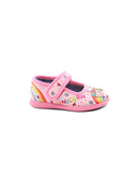 Pantofola primi passi con velcro bimba