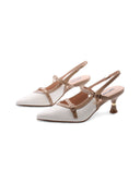 Décolleté slingback elegante da donna