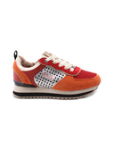 Sneaker da donna con dettaglia suede