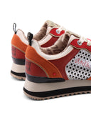 Sneaker da donna con dettaglia suede
