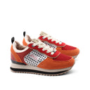 Sneaker da donna con dettaglia suede