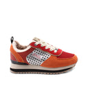 Sneaker da donna con dettaglia suede