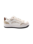 Sneaker gioiello con inserto animalier